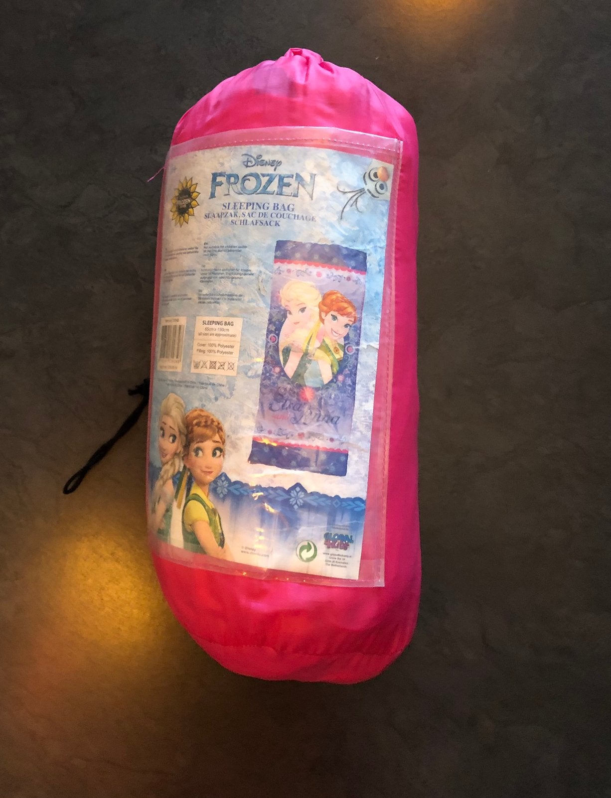 Frozen slaapzak anna & elsa ongeveer 1.46X67 cm, Ophalen, Overige figuren, Gebruikt, Overige typen