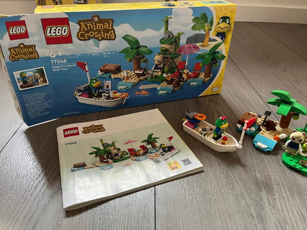 LEGO Animal Crossing Kapp'n's Eiland Boottocht (77048), Overige thema's, Lego, Ophalen of Verzenden, Zo goed als nieuw