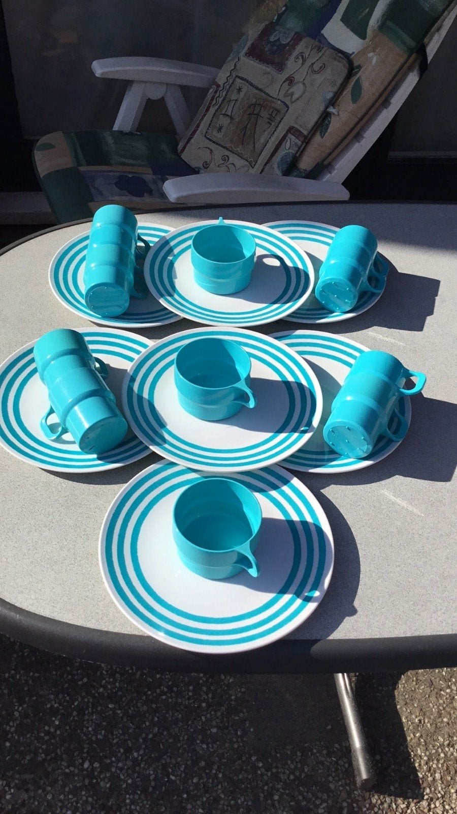Camping Servies Coppia / Hema, Ophalen of Verzenden, Gebruikt