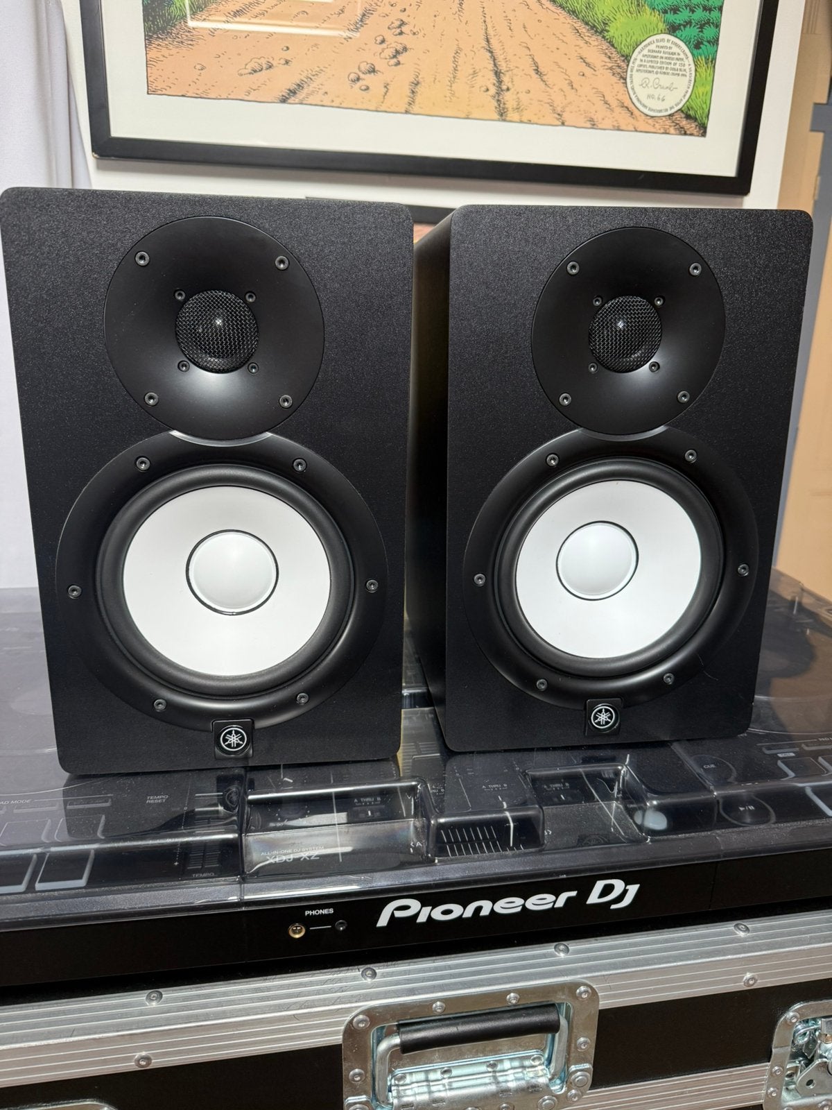 Yamaha HS7 Matched Pair z.g.a.n., Ophalen of Verzenden, Zo goed als nieuw, Audio