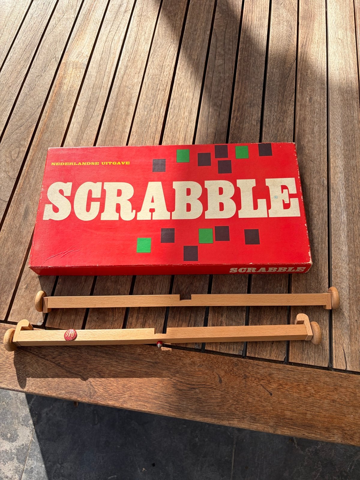 Vintage Scrabble Bordspel - Nederlandse Uitgave, Drie of vier spelers, Ophalen, Gebruikt