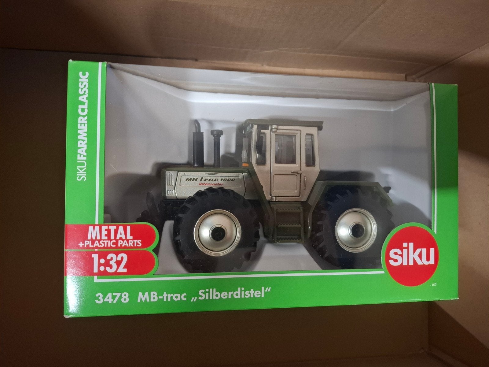 SIKU 3478 MB Trac "Silberdistel", Ophalen, Nieuw, Tractor of Landbouw, SIKU