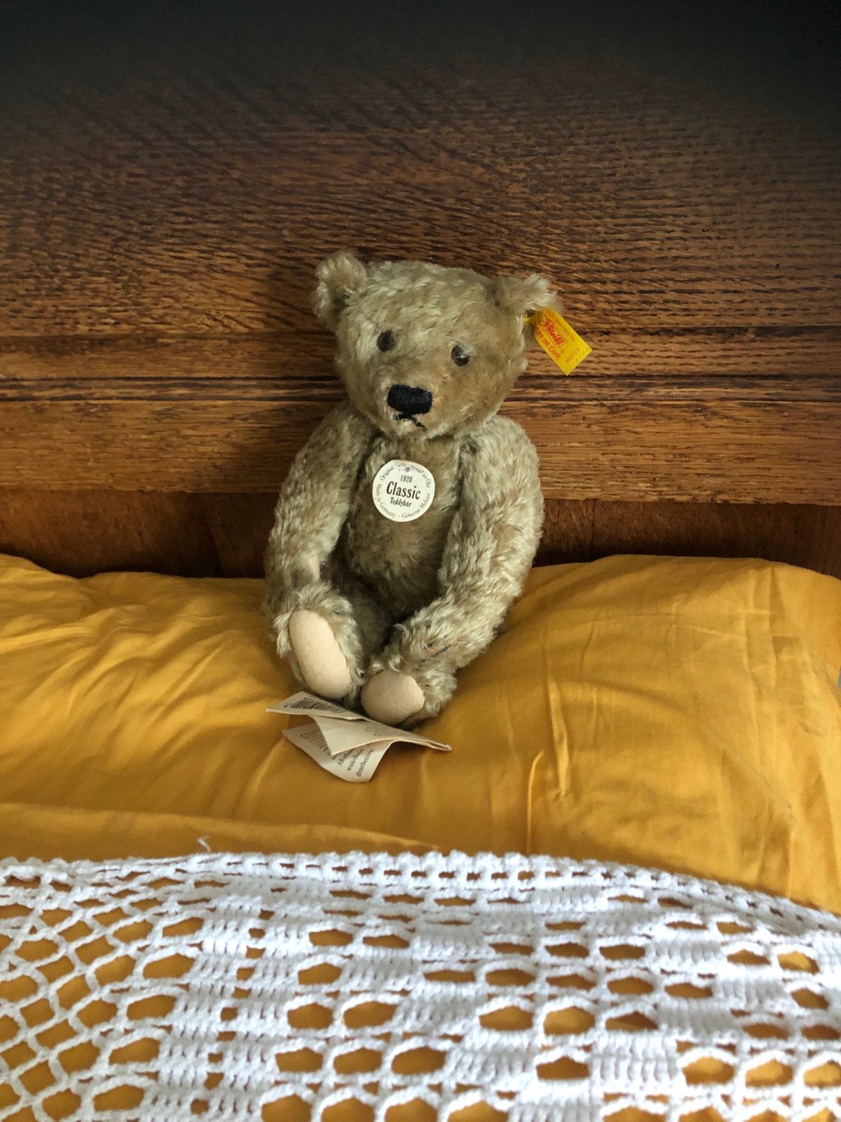 Steiff Classic Teddybeer 1909 - Engelse, Ophalen of Verzenden, Zo goed als nieuw