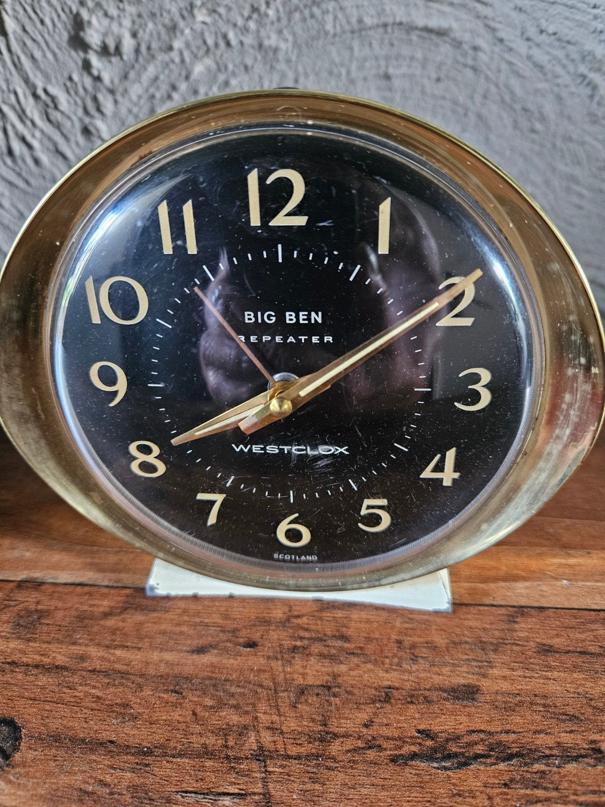 Jaren 60 Westclox Big Ben Repeater Wekker - Schotland, Antiek en Kunst, Ophalen of Verzenden