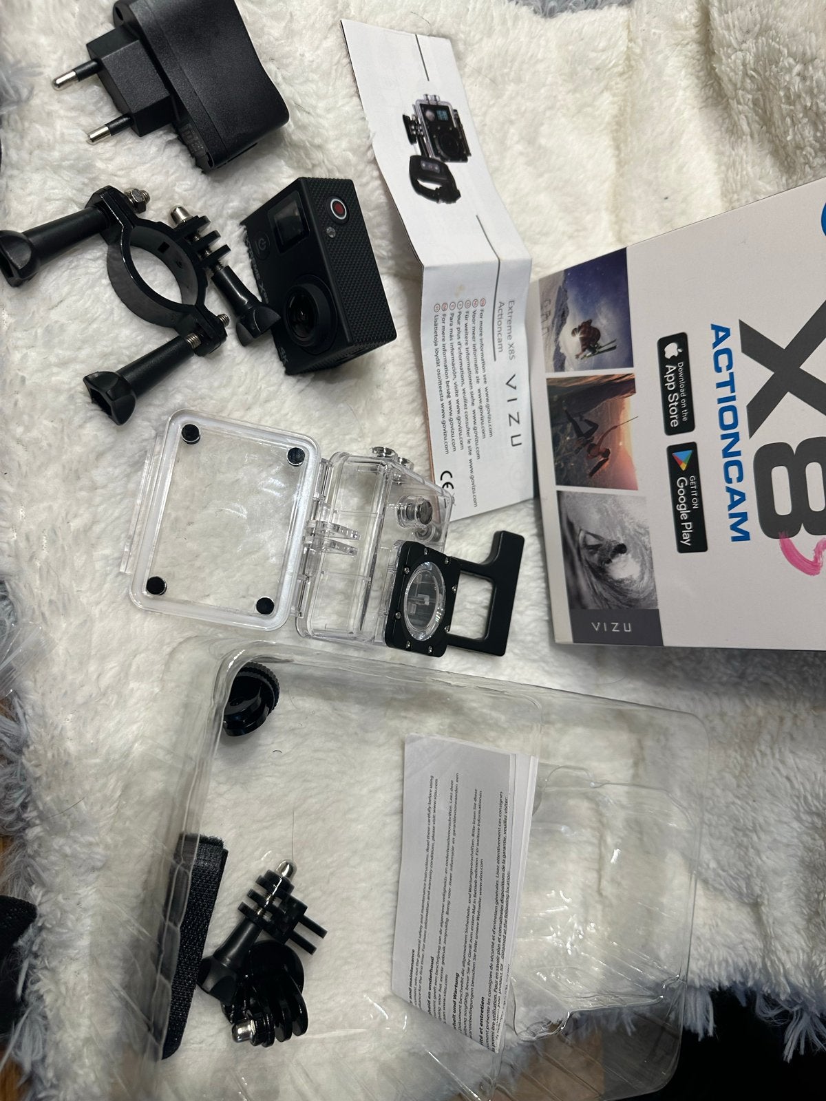 Extreme X8s Actioncam - Onderwater & Bovenwater Camera, Ophalen, Zo goed als nieuw, Overige merken
