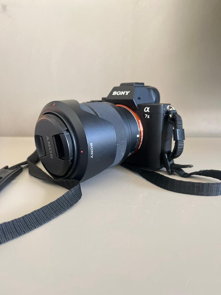 Sony Alpha A7 II systeemcamera met FE 28-70mm lens, Ophalen, Spiegelreflex, Zo goed als nieuw, 4 t/m 7 keer