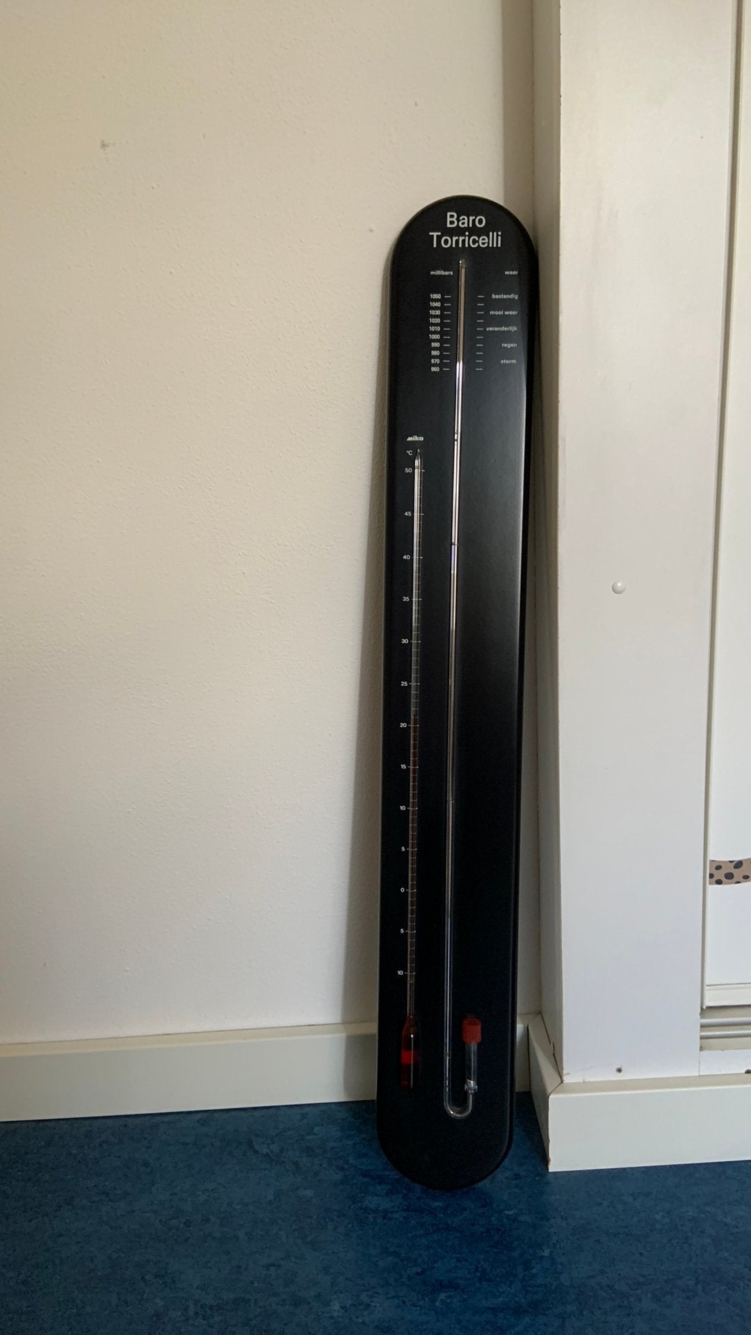 Barometer en thermometer, Ophalen, Gebruikt