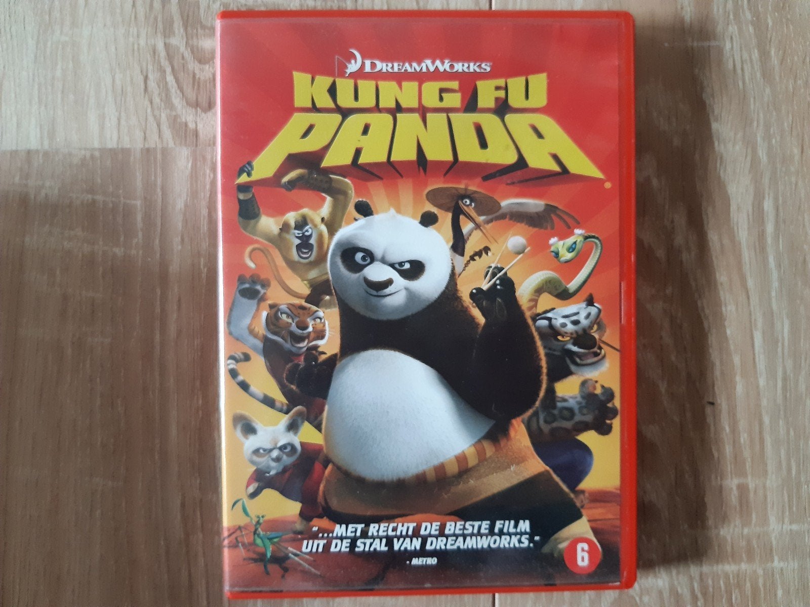 Kung Fu Panda DVD, Alle leeftijden, Ophalen of Verzenden, Zo goed als nieuw, Animatie