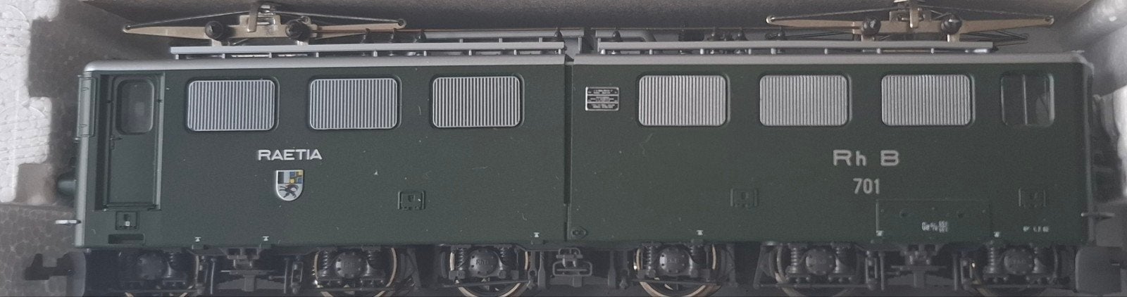 Bemo 1254 111 E Lok Ge 6/6 van de RhB . Nieuw ., Overige merken, Nieuw, Ophalen of Verzenden, Analoog