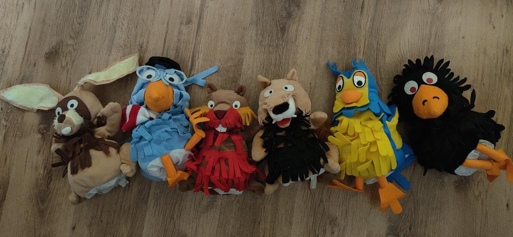 Poppenkast poppen Fabeltjeskrant, Kinderen en Baby's, Speelgoed | Poppen, Ophalen of Verzenden, Zo goed als nieuw, Overige typen