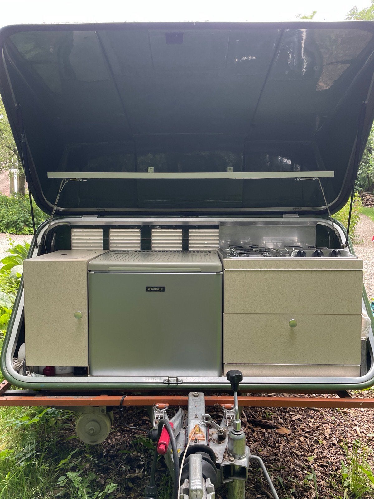 Greenbox keuken holtkamper astro, Caravans en Kamperen, Vouwwagens, Ophalen