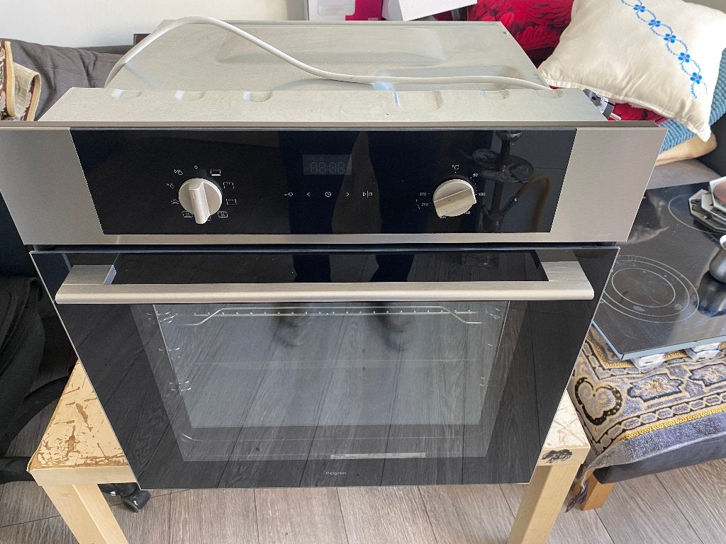 Pelgrim inbouw oven ........, Witgoed en Apparatuur, Ovens, Ophalen, Zo goed als nieuw, Minder dan 45 cm