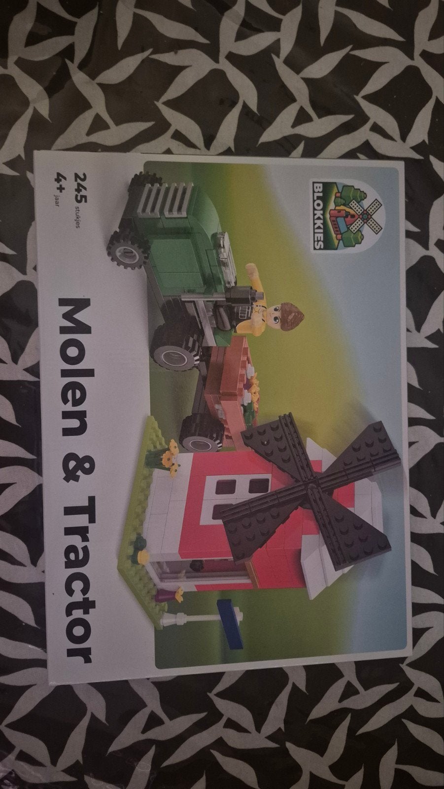 Blokkies Molen & Tractor Bouwset - Nieuw in doos!, Ophalen of Verzenden, Nieuw, Overige merken