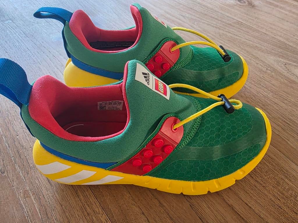 Adidas x LEGO RapidaZen Slip-On Schoenen maat 33, Ophalen, Zo goed als nieuw, Overige typen, Adidas