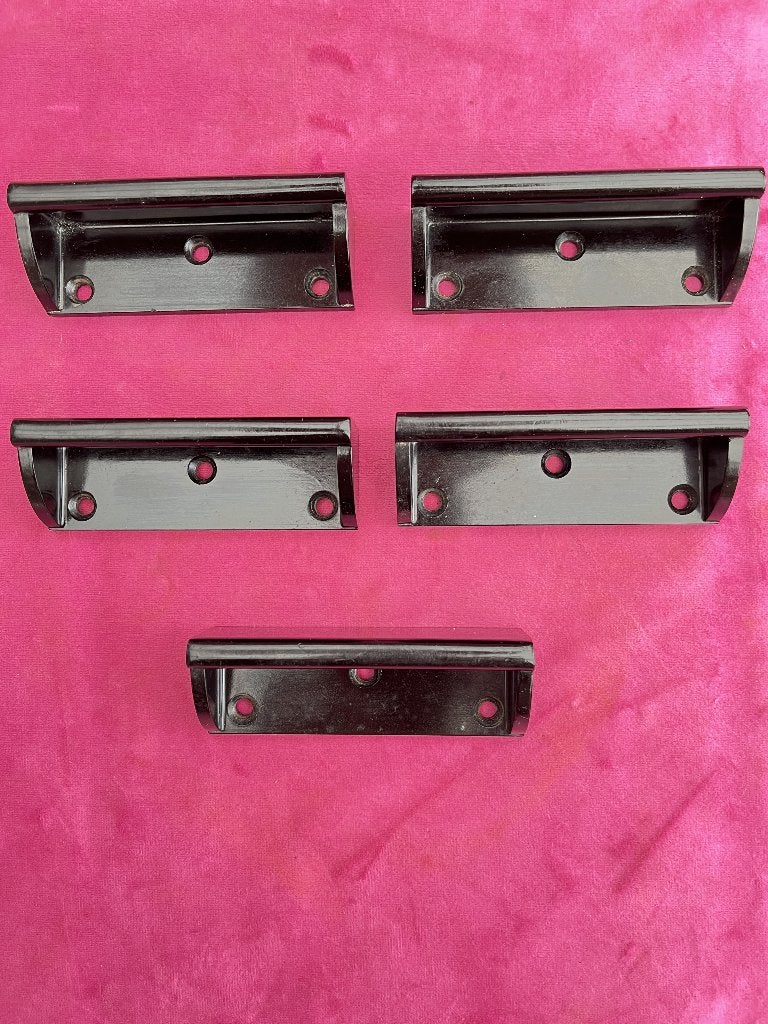 Oude bakelieten raam greepjes, kast, lades, greep, bureau, Ophalen of Verzenden
