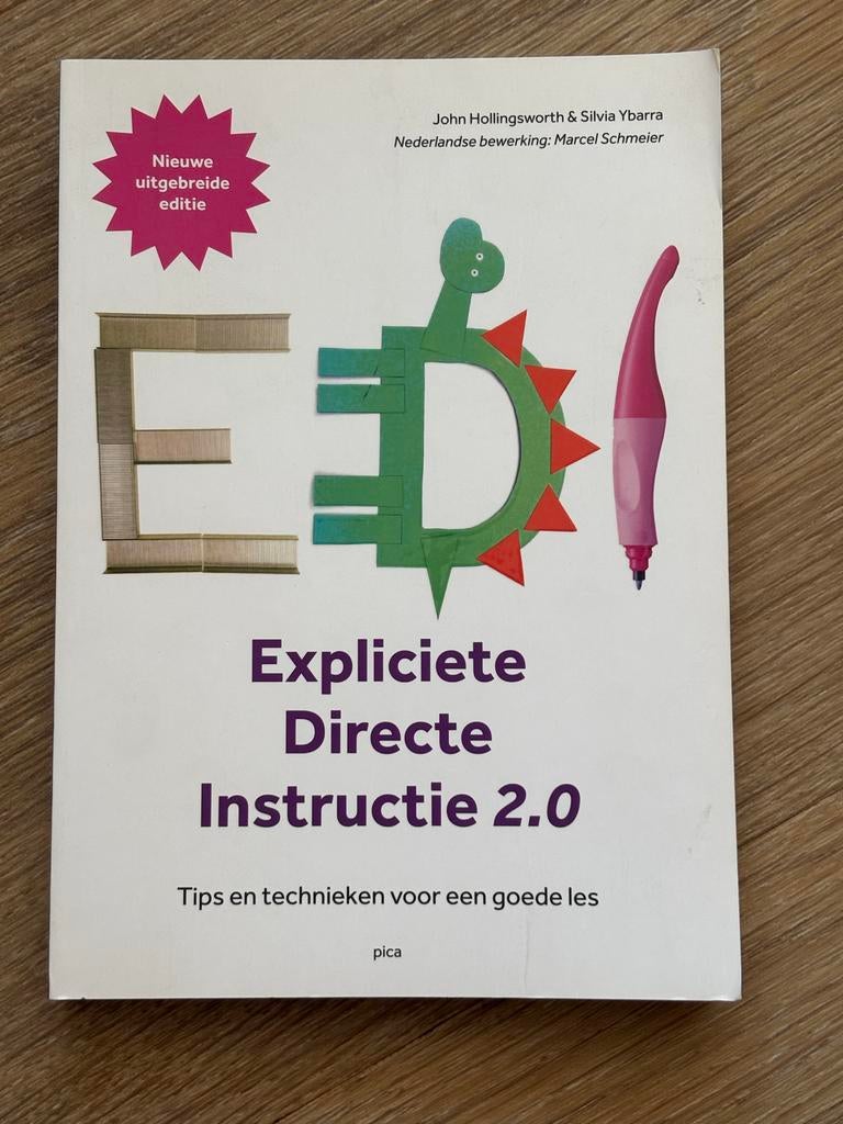 Expliciete Directe Instructie 2.0 - Nieuwe Uitgebreide Editi, Boeken, Ophalen of Verzenden, Alpha, Zo goed als nieuw, Overige niveaus