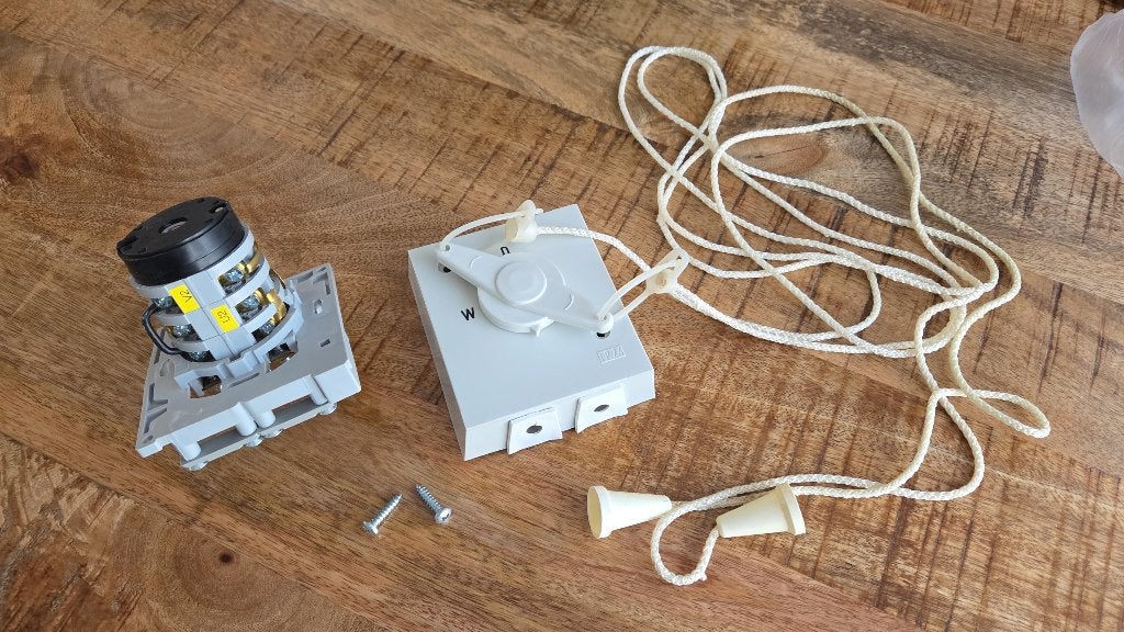 Wasmachine schakelaar met trekkoord, Ophalen of Verzenden, Zo goed als nieuw