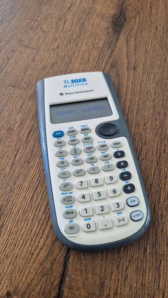 Rekenmachine TI30 xb, Ophalen of Verzenden, Gebruikt