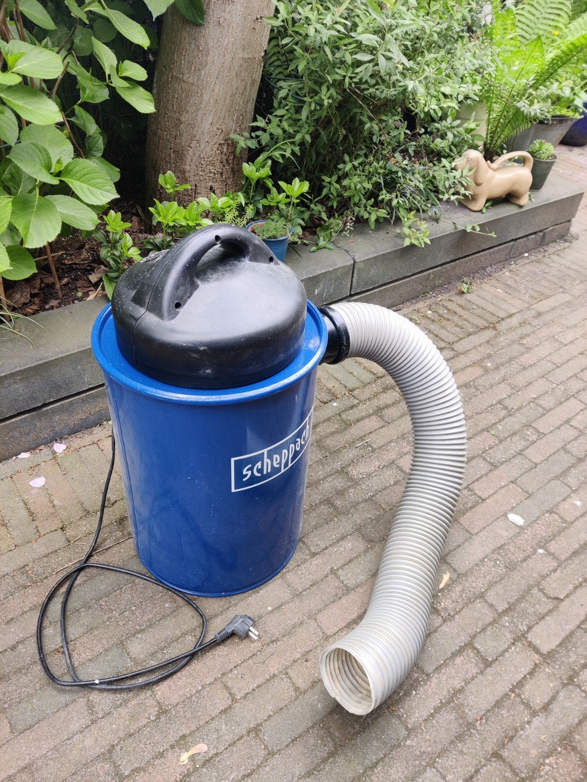 Scheppach HA1000 Afzuiginstallatie - Stofafzuiger, Doe-het-zelf en Verbouw, Gereedschap | Overige machines, Ophalen, Gebruikt