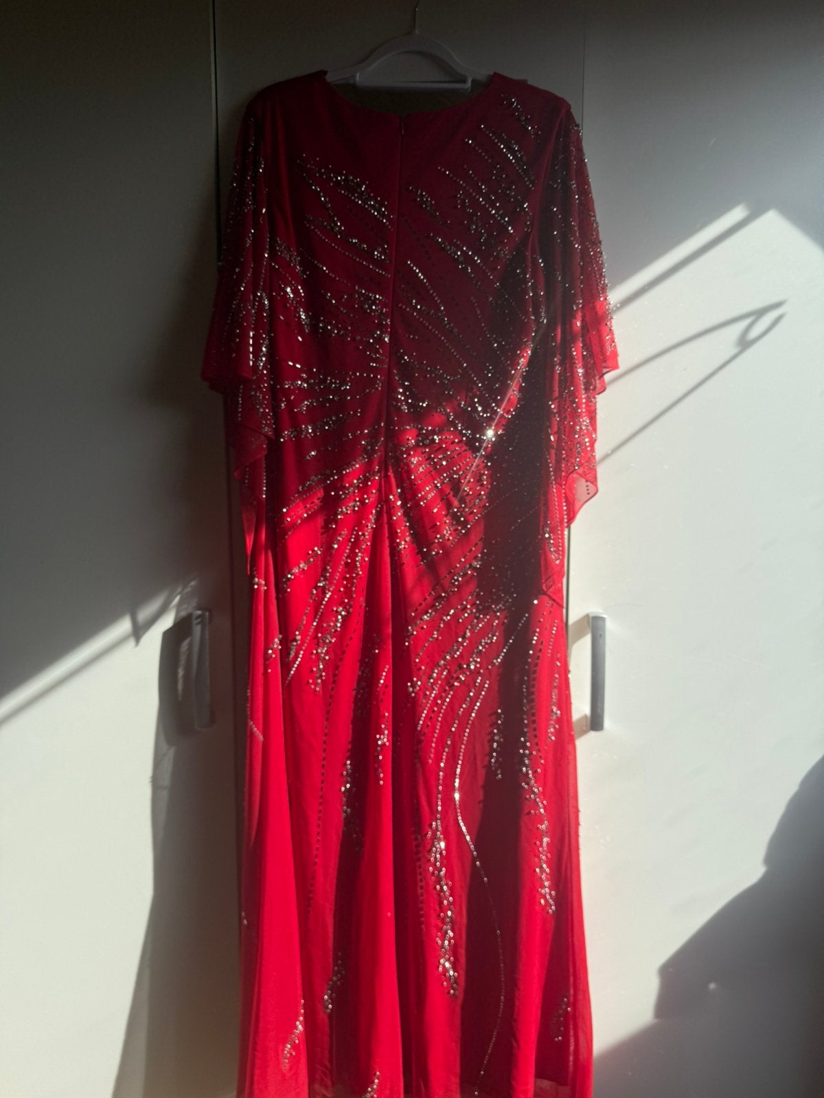 Rode jurk, Kleding | Dames, Ophalen of Verzenden, Zo goed als nieuw, Rood, Overige typen