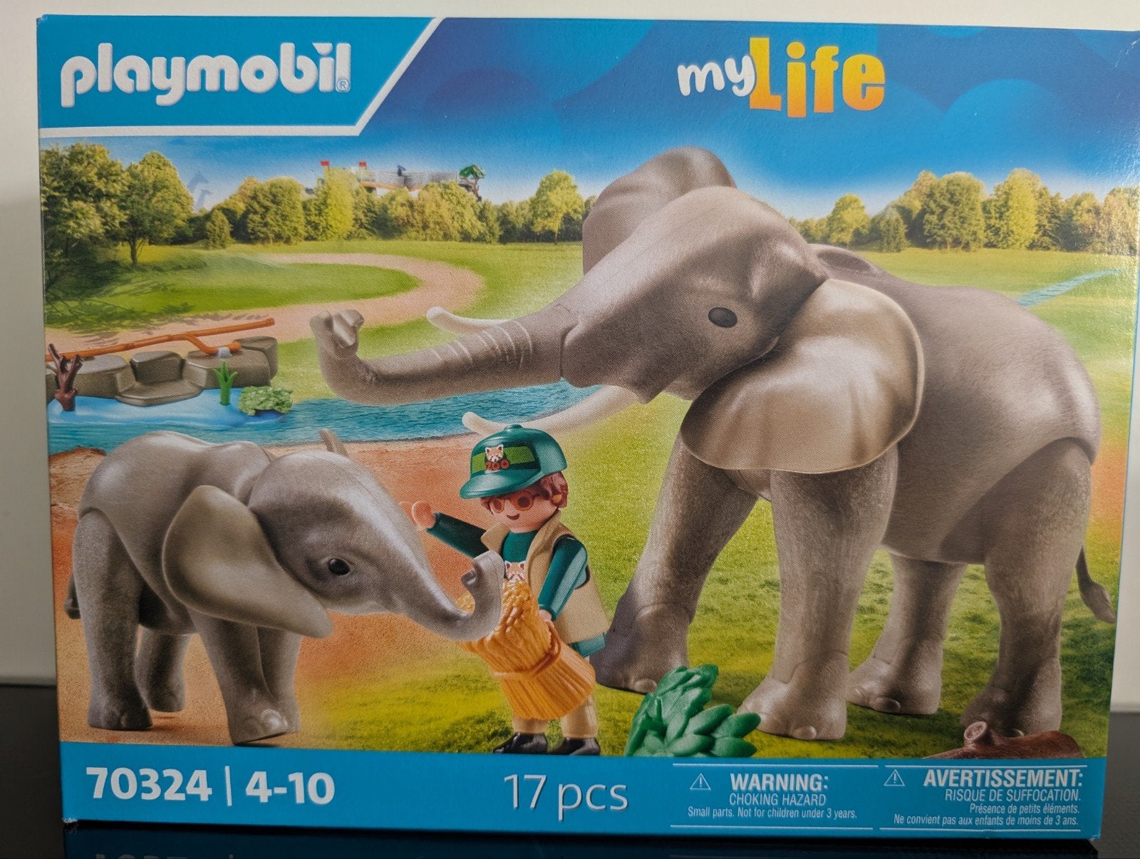 Playmobil  Olifant met baby en verzorger, Complete set, Nieuw, Ophalen of Verzenden, City life