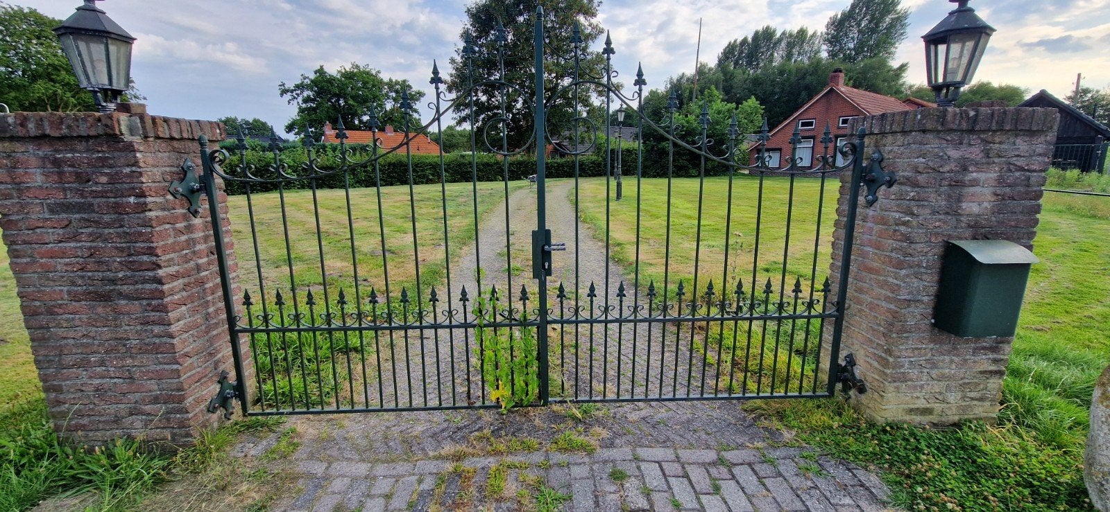 Sierpoort/hek, Tuin en Terras, Ophalen, IJzer