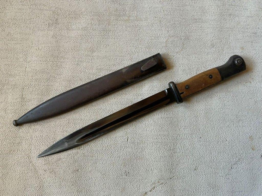wo2 - k98 bajonet - WaA253 - 1937, Ophalen of Verzenden, Landmacht, Duitsland, Mes of Dolk