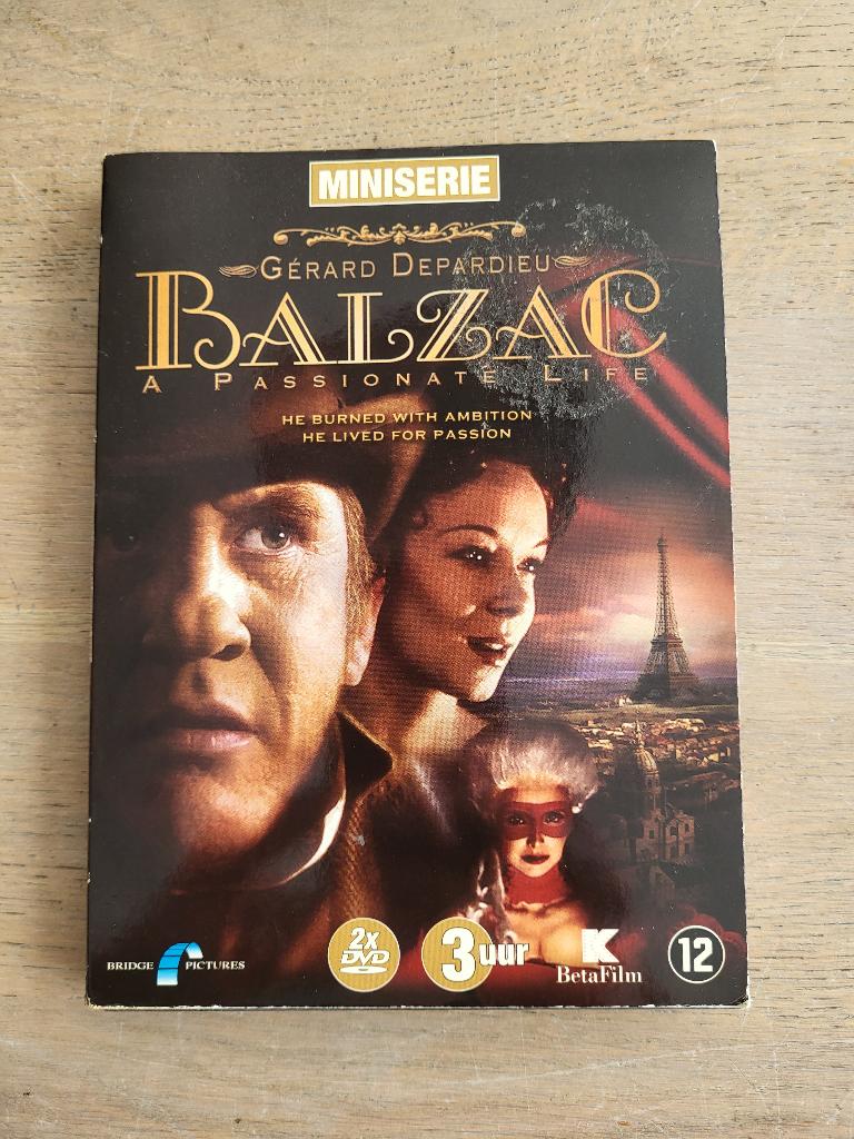 DVD Honoré de Balzac miniserie Gerard Depardieu kostuumdrama, Alle leeftijden, Ophalen of Verzenden, Zo goed als nieuw