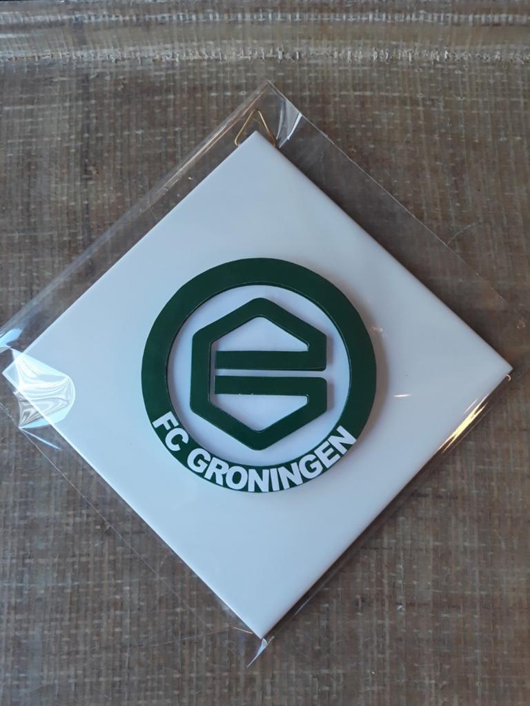 FC Groningen tegel, Ophalen of Verzenden, Nieuw, Overige binnenlandse clubs, Overige typen