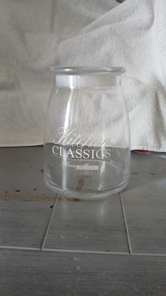 Riviera Maison Kitchen Classics Voorraadpot Glas - Nieuw, Ophalen of Verzenden