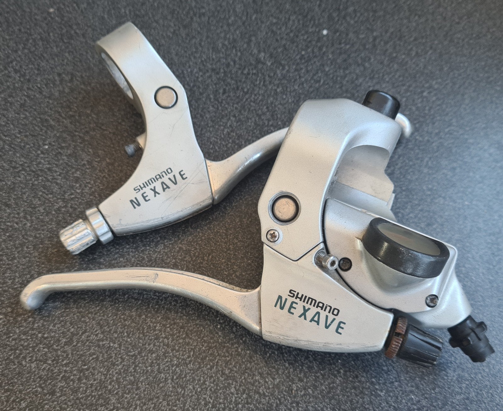 Set: Shifter/versteller Shimano ST-T300 + BL-T400 remgreep, Remmen, Gebruikt, Elektrische fiets, Ophalen of Verzenden