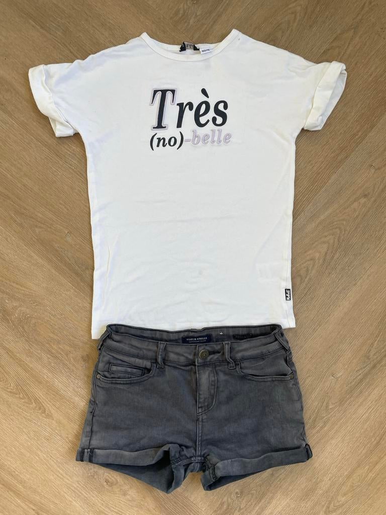 Nobell mooi T-shirt maat 152, Verzenden, Zo goed als nieuw, Meisje, Shirt of Longsleeve