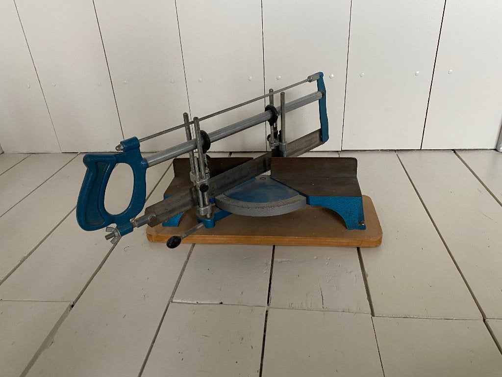 verstekzaag, Doe-het-zelf en Verbouw, Gereedschap | Zaagmachines, Ophalen, Minder dan 30 mm, Gebruikt, Overige typen