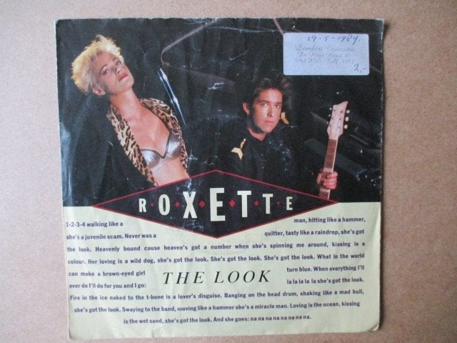 s4224 roxette - the look, Ophalen, Gebruikt, 7 inch, Overige genres