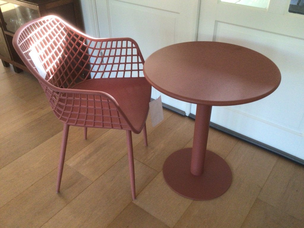 Nieuw 1 kuipstoel oud roze/ terra naam  Webbing, Overige materialen, Nieuw, Stoel, Ophalen