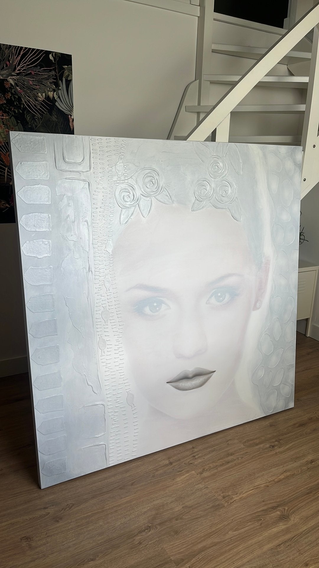 Kunstwerk canvas, Ophalen