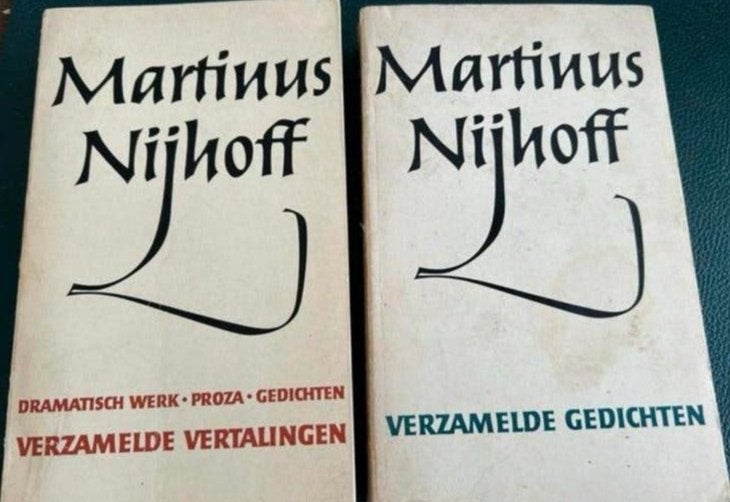 2 boeken MARTINUS NIJHOFF VERZAMELDE GEDICHTEN, Ophalen of Verzenden, Gelezen