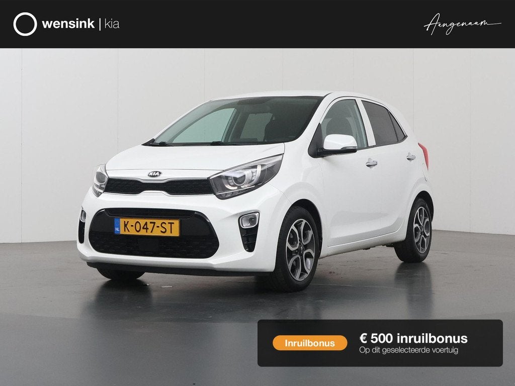 Kia Picanto 1.0 DPi DynamicPlusLine | Keyless | Navigatie |, Auto's, Kia, Bedrijf, Te koop, Picanto, ABS, Achteruitrijcamera, Airbags