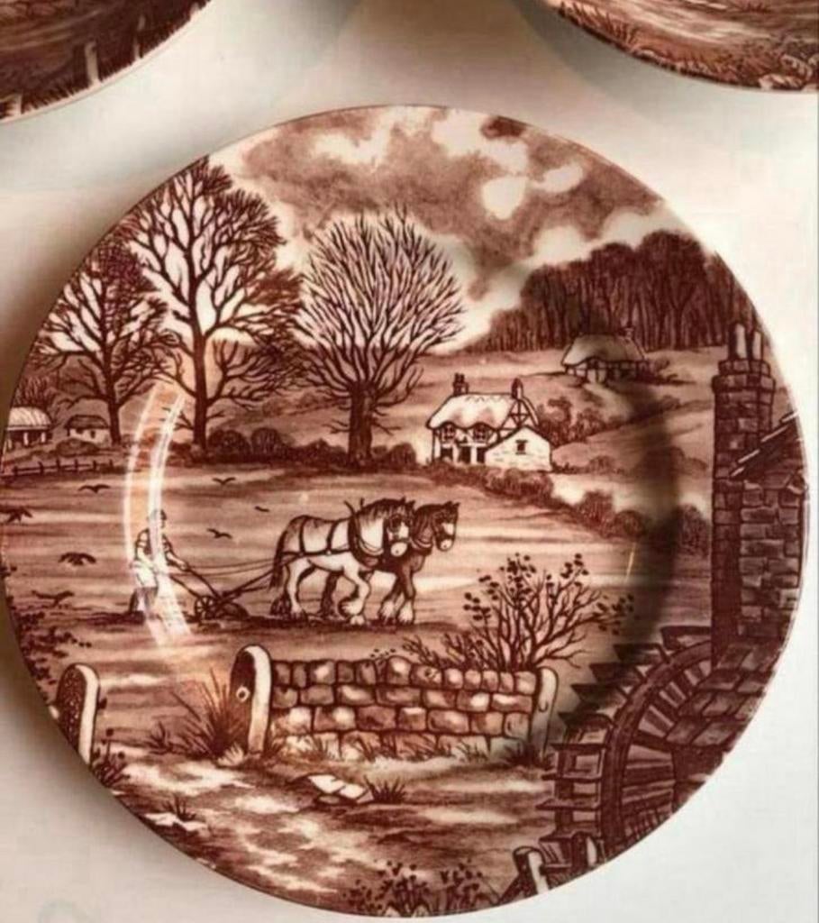 Vintage Broadhurst Staffordshire est. 1847 ironstone, Ophalen of Verzenden