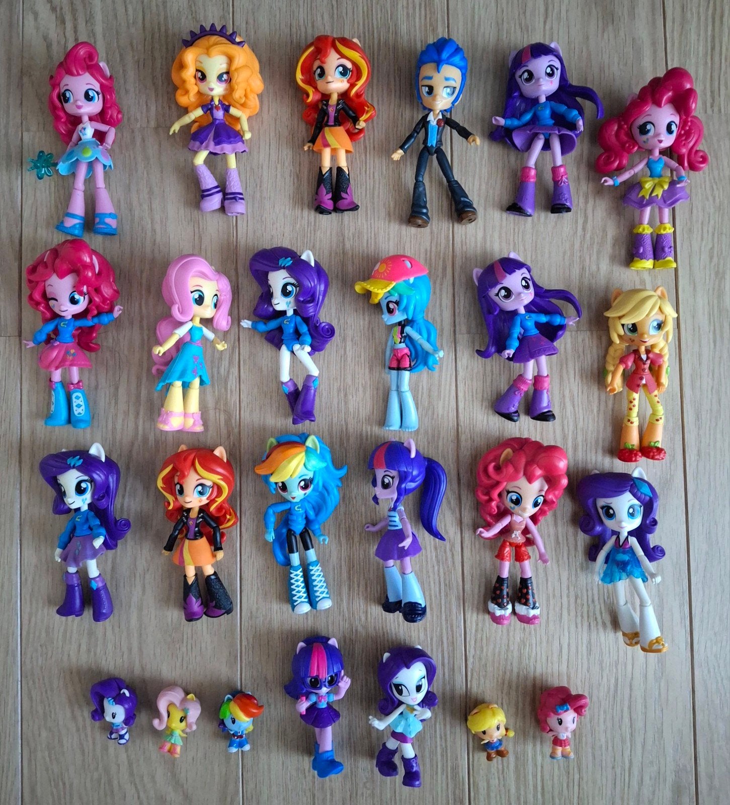 Grote verzameling Equestria girls met extra's, Ophalen of Verzenden, Gebruikt