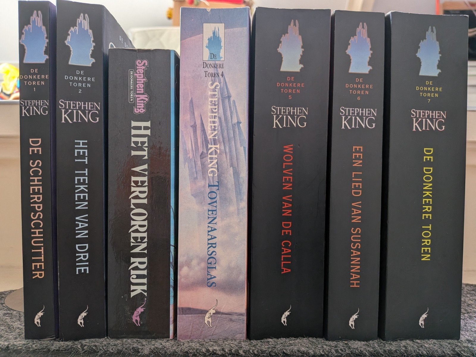 Stephen King - De donkere toren (compleet, deel 1 t/m 7), Ophalen of Verzenden, Zo goed als nieuw, Stephen King