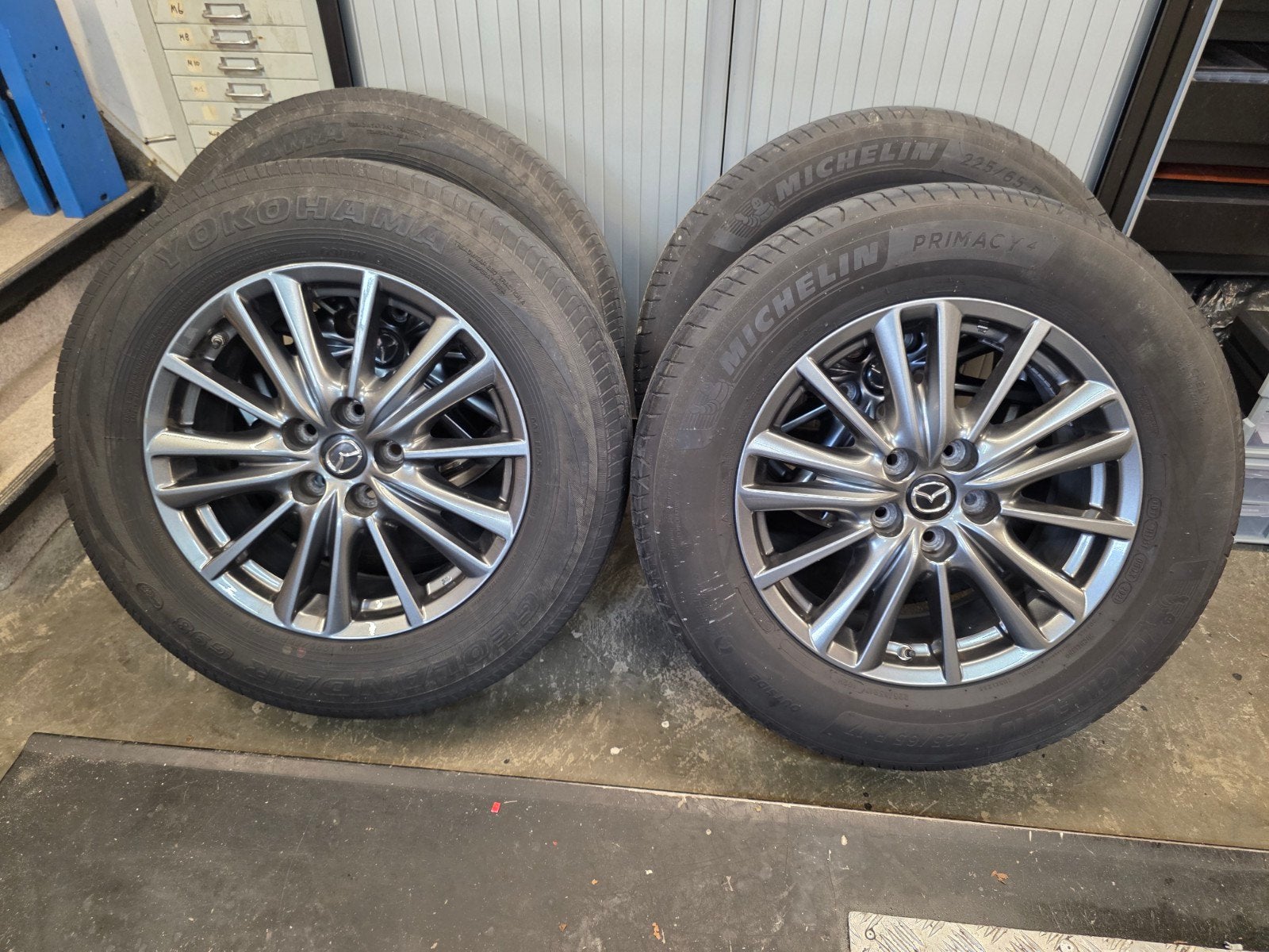 Mazda CX-5 Velgen origineel 17 inch zomer, Auto-onderdelen, Ophalen, Gebruikt, Banden en Velgen, 17 inch