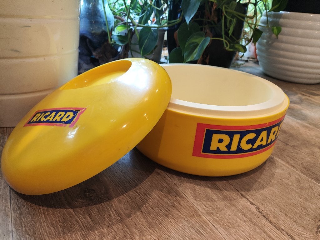 XL Vintage Ricard IJsemmer (Groot Model), Ophalen of Verzenden, Gebruiksvoorwerp