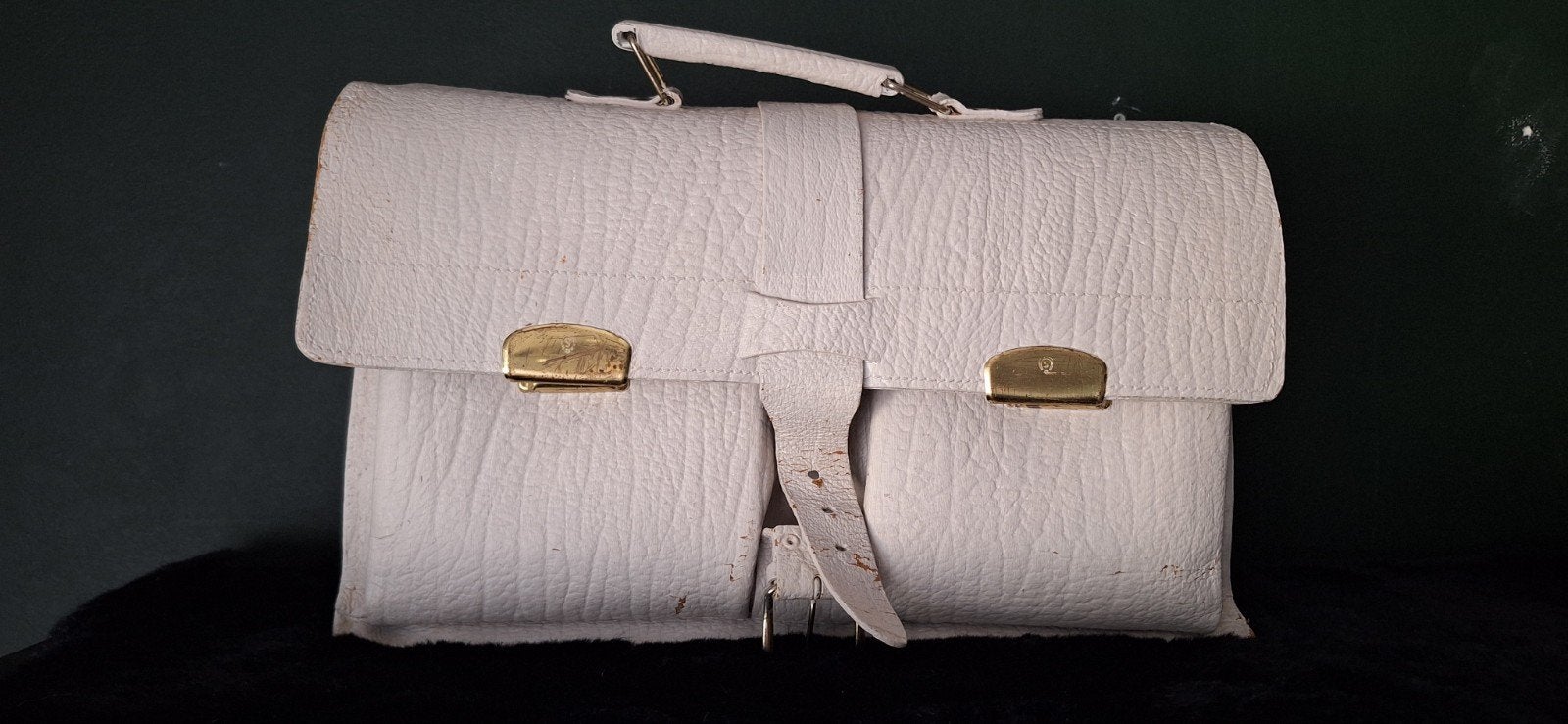 Vintage schooltas, Ophalen of Verzenden, Zo goed als nieuw