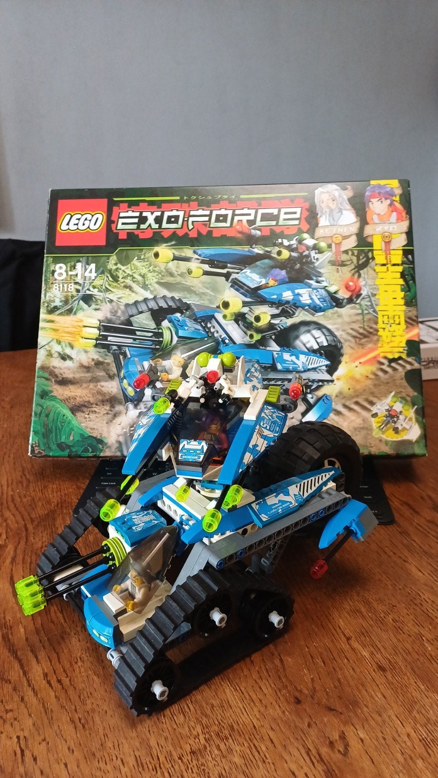 Zeldzame LEGO EXO-FORCE set 8118 - Hybrid Rescue Tank, Gebruikt, Overige thema's, Lego, Ophalen of Verzenden