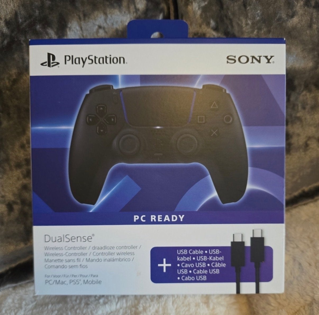Sony DualSense Wireless Controller - PC Ready (Zwart), Spelcomputers en Games, Verzenden, Overige genres, 1 speler, Nieuw