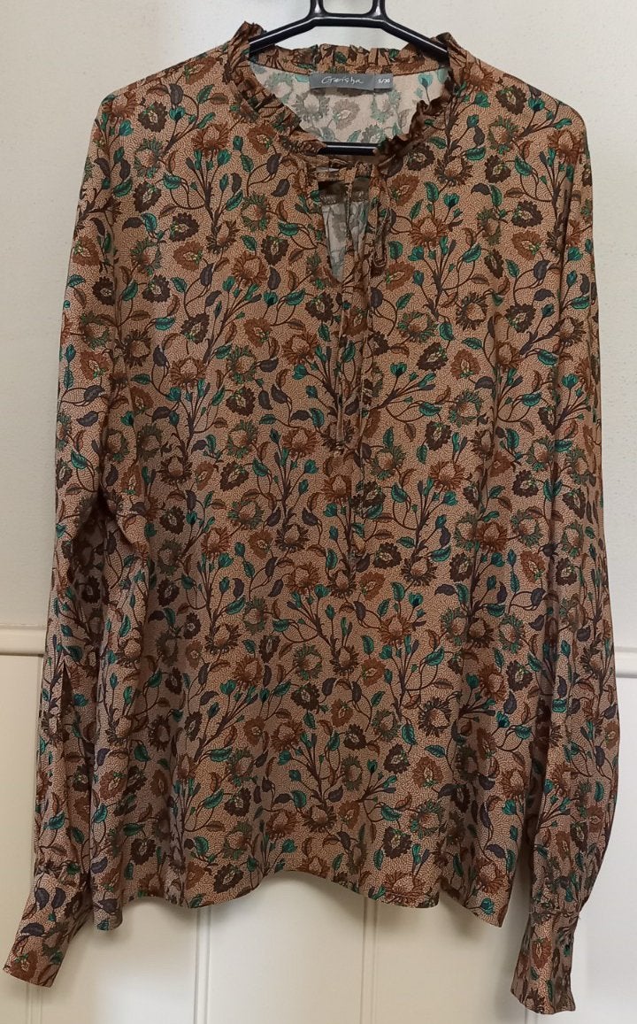 Geisha blouse maat S Nieuwstaat, Kleding | Dames, Blouses en Tunieken, Ophalen of Verzenden, Zo goed als nieuw, Maat 36 (S)