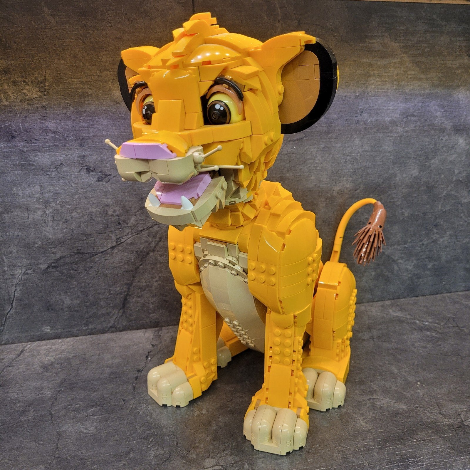 LEGO Disney De Leeuwenkoning Simba 43247, Ophalen of Verzenden, Zo goed als nieuw, Overige merken