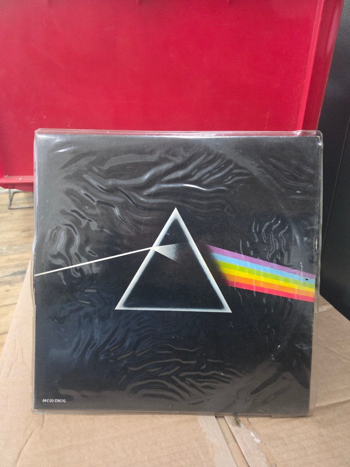 Pink Floyd - The Dark Side of the Moon LP, LP, Ophalen of Verzenden, Progressive Rock, Gebruikt