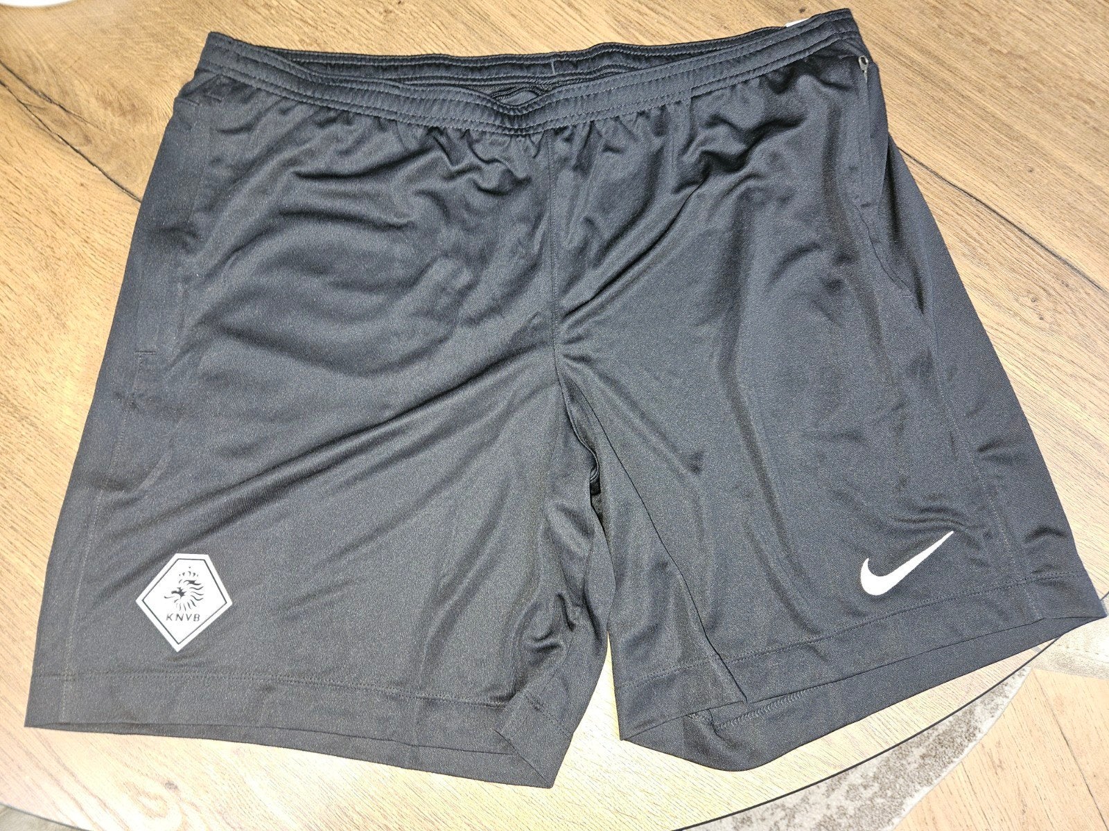 Nike KNVB Slim Fit Voetbalbroekje - Maat XXL, Zwart, Nike, Nieuw, Overige maten